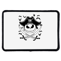 Captain Jack Crossed Swords Rectangle Patch | Artistshot