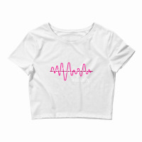 Trending Pacemaker Heartbeas Heart Attack Survivor Crop Top | Artistshot