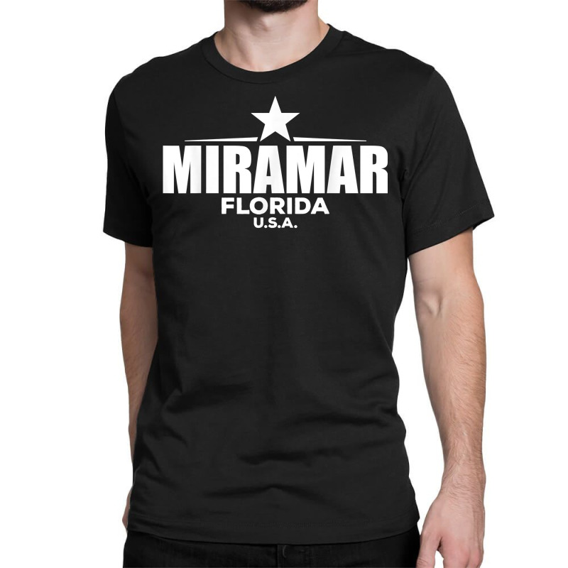 Miramar Florida Retro Vintage T Shirt Classic T-shirt | Artistshot