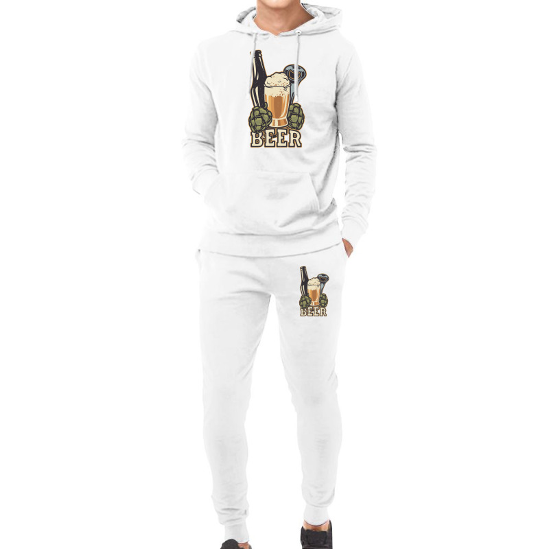 Illustration Bottle Beer Ra Hoodie & Jogger Set | Artistshot