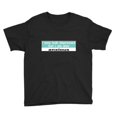 Depressed And Anxious Youth Tee Designed By Sukirman1