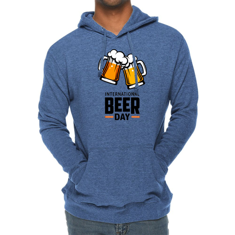 International Beer Day Ra Lightweight Hoodie | Artistshot