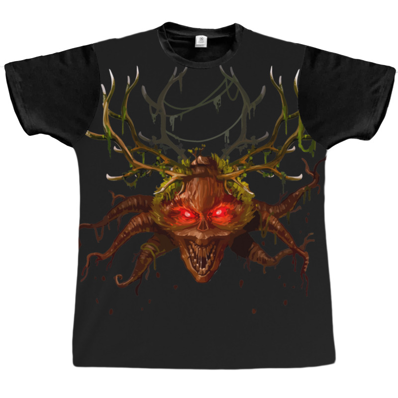 Forest Demon Friend Graphic T-shirt | Artistshot