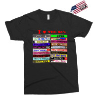 I Love The 80's Tapes Electronic Synth Pop New Wave Goth Exclusive T-shirt | Artistshot