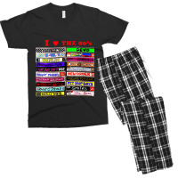 I Love The 80's Tapes Electronic Synth Pop New Wave Goth Men's T-shirt Pajama Set | Artistshot