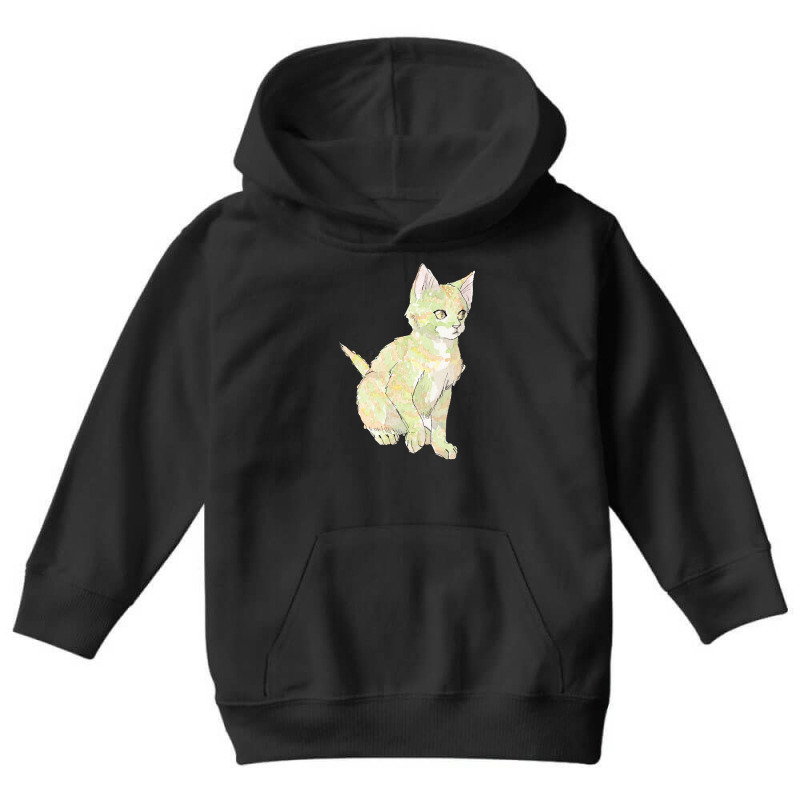 Caramel Apple Kitten Youth Hoodie by dealgummy642 | Artistshot