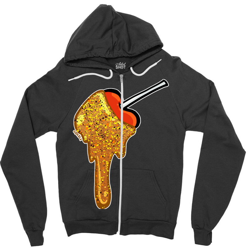 Caramel Apple Zipper Hoodie by dealgummy642 | Artistshot