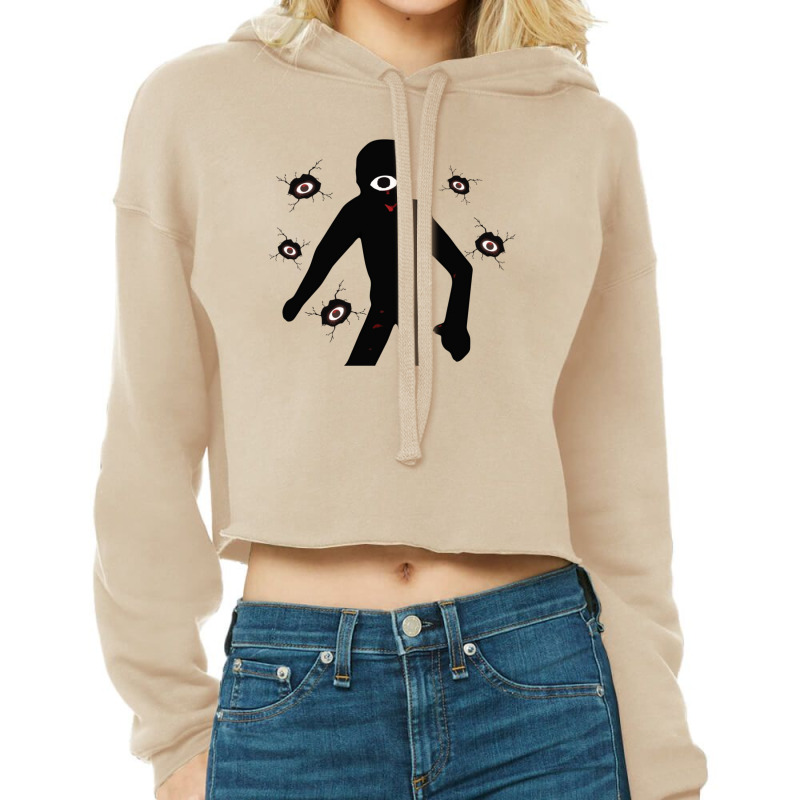 Doors Giftseek Hide And Seek Horror Cropped Hoodie by JerrodWalczynski | Artistshot