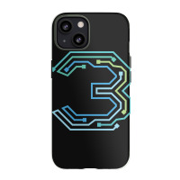 Number Three Circuit Design Iphone 13 Case | Artistshot