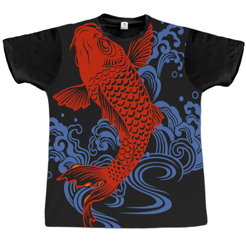 Carp Tattoo Graphic T-shirt | Artistshot