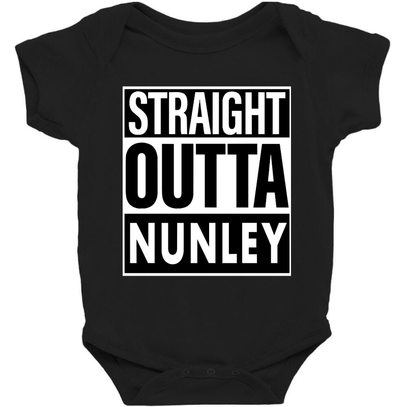 Nunley Name Straight Outta Nunley Baby Bodysuit by mrbigzeroht | Artistshot