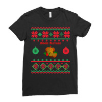 Buon Natale Panettone Apparel Sweatshirt Ladies Fitted T-shirt | Artistshot