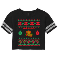 Buon Natale Panettone Apparel Sweatshirt Scorecard Crop Tee | Artistshot