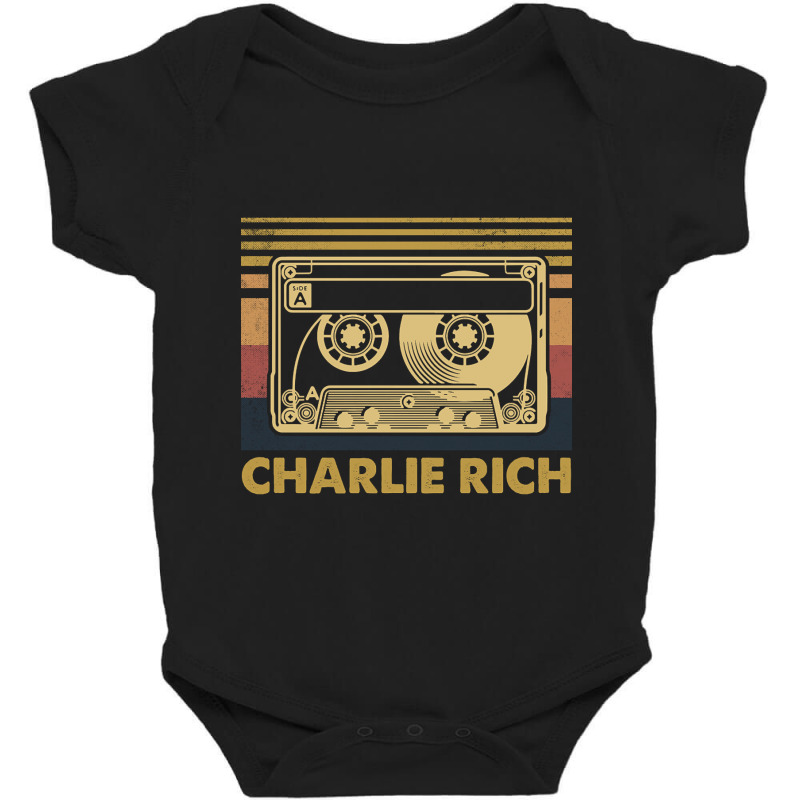 Personalized Charlie Name Vintage Styles Camping 70s 80s 90s Baby Bodysuit by cubicgetting01 | Artistshot