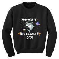 Big Brother 2021 Shark Astronaut Pregancy Announcement Youth Sweatshirt | Artistshot