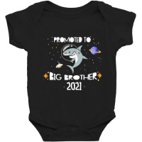 Big Brother 2021 Shark Astronaut Pregancy Announcement Baby Bodysuit | Artistshot