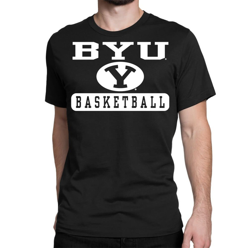 Byu Cougars Basketball Officially Licensed Pullover Hoodie Classic T-shirt by linbere | Artistshot