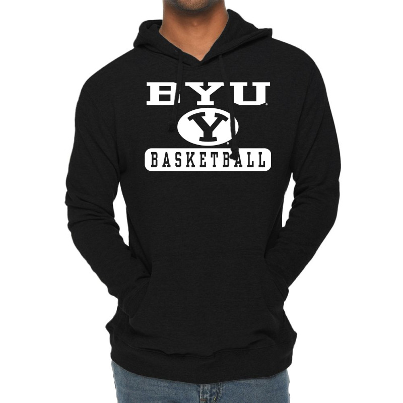 Byu Cougars Basketball Officially Licensed Pullover Hoodie Lightweight Hoodie by linbere | Artistshot