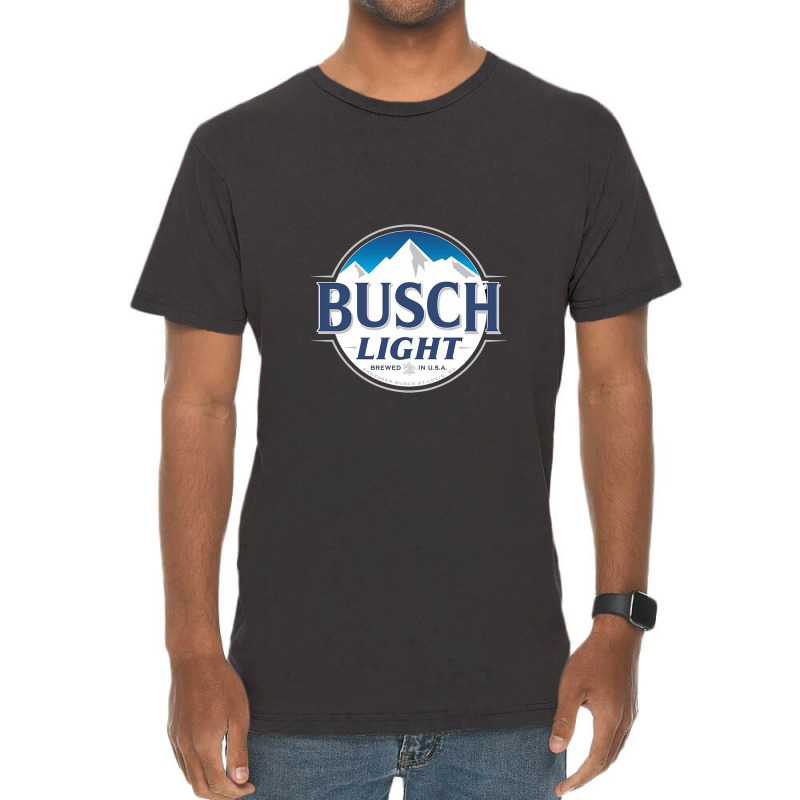 'busch' Light Brew Vintage T-Shirt by MarilyneNader | Artistshot