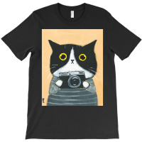 Limited Edition Photographer Kitty T-shirt | Artistshot