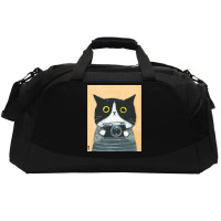 Limited Edition Photographer Kitty Active Duffel | Artistshot