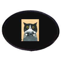 Limited Edition Photographer Kitty Oval Patch | Artistshot