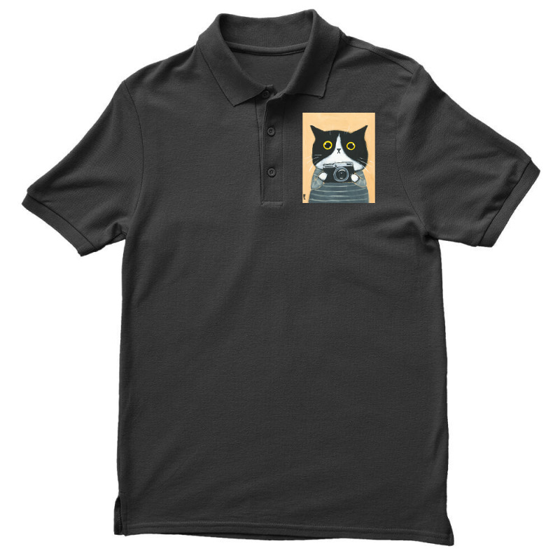 Limited Edition Photographer Kitty Men's Polo Shirt | Artistshot