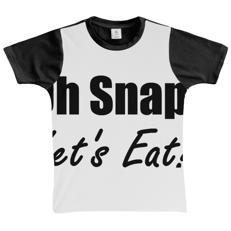 Oh Snap! Let's Eat! Graphic Youth T-shirt by yammerbetween10 | Artistshot