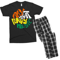 Funky Music Men's T-shirt Pajama Set | Artistshot