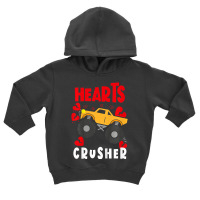 Limited Edition Kids Hearts Crusher Cute Valentine's Day Outfit Toddle Toddler Hoodie | Artistshot