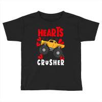 Limited Edition Kids Hearts Crusher Cute Valentine's Day Outfit Toddle Toddler T-shirt | Artistshot