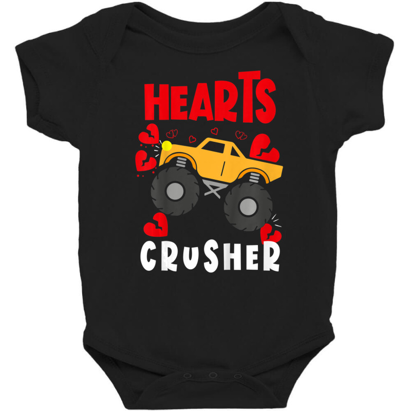 Limited Edition Kids Hearts Crusher Cute Valentine's Day Outfit Toddle Baby Bodysuit | Artistshot