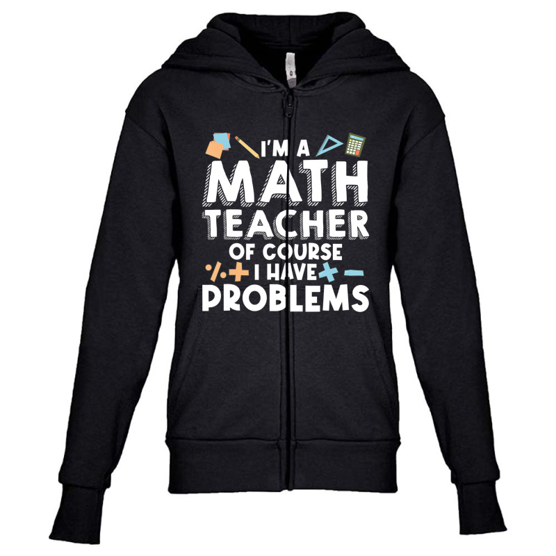 Trending Math Teacher Art Men Women Statistics Algebra Mathematics Youth Zipper Hoodie by behindcedar22 | Artistshot