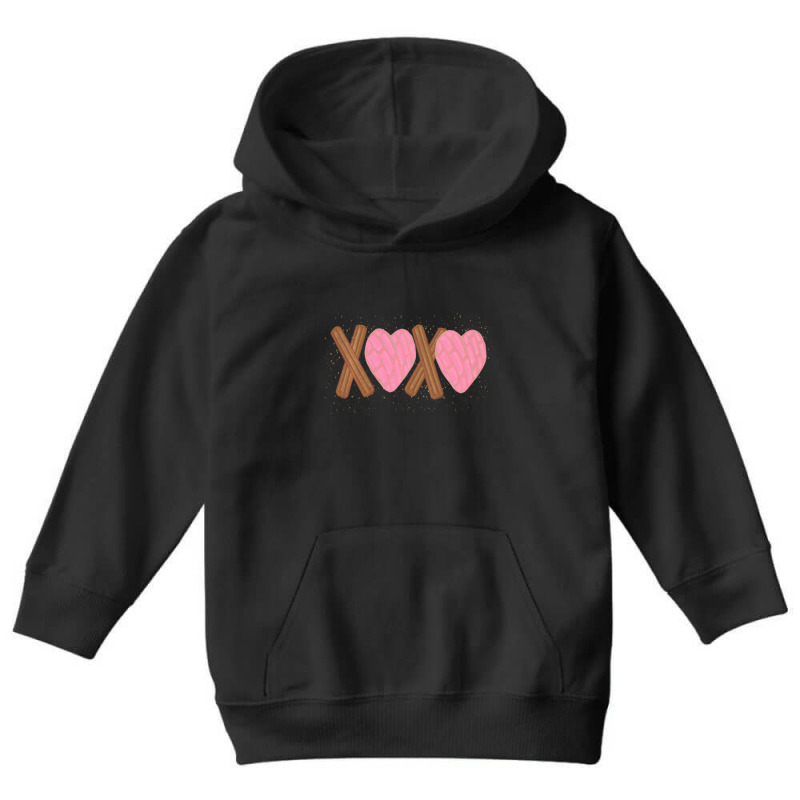 Limited Edition Latinx Valentine's For Latina Concha Churro Youth Hoodie by Ricarda Petrie | Artistshot