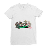 Ohhh Somebodys Comin! Ladies Fitted T-shirt | Artistshot