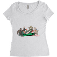 Ohhh Somebodys Comin! Women's Triblend Scoop T-shirt | Artistshot