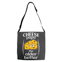 Cheese Papa Adjustable Strap Totes | Artistshot