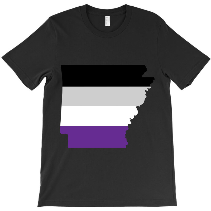 Arkansas Asexual Pride T-Shirt by Binzdodi | Artistshot