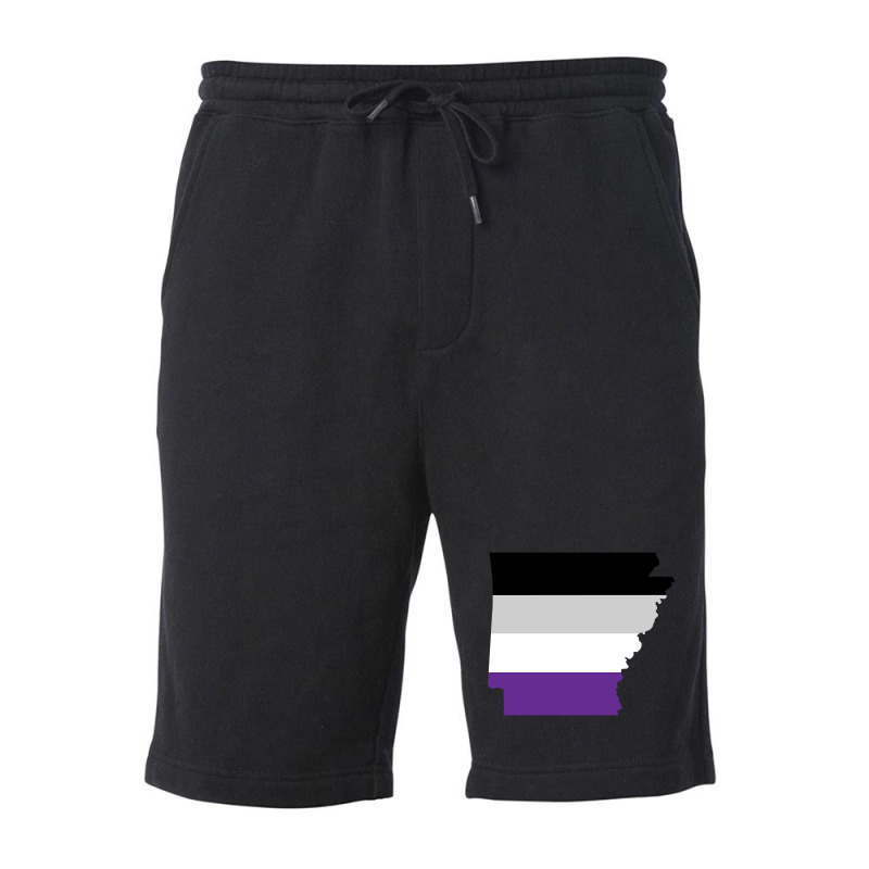 Arkansas Asexual Pride Fleece Short by Binzdodi | Artistshot