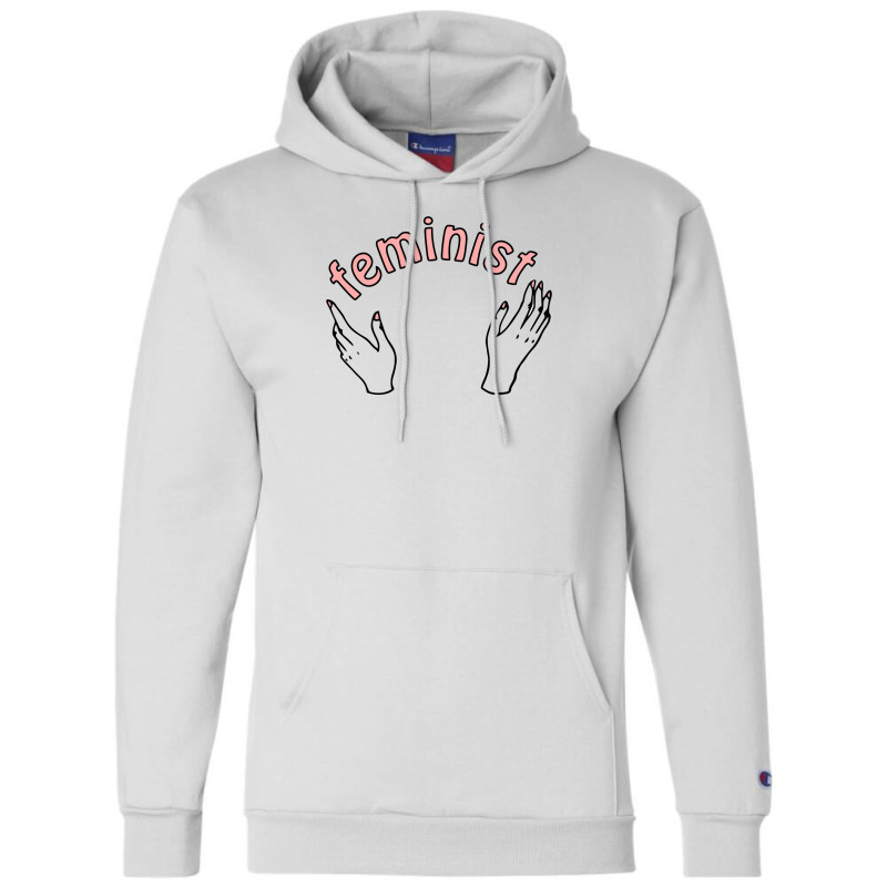 Feminist Doodle Champion Hoodie | Artistshot