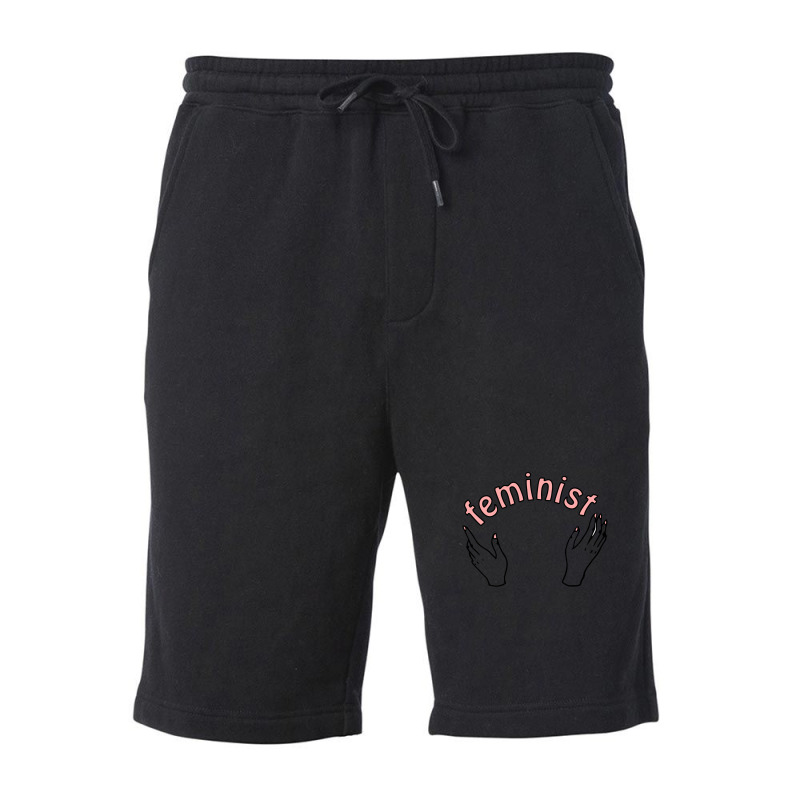 Feminist Doodle Fleece Short | Artistshot