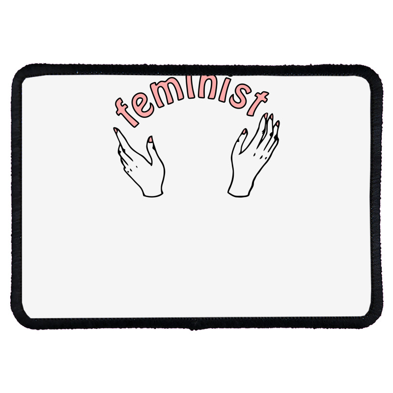 Feminist Doodle Rectangle Patch | Artistshot