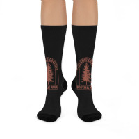 Carlsbad Caverns National Park New Mexico Vintage Tree Crew Socks | Artistshot