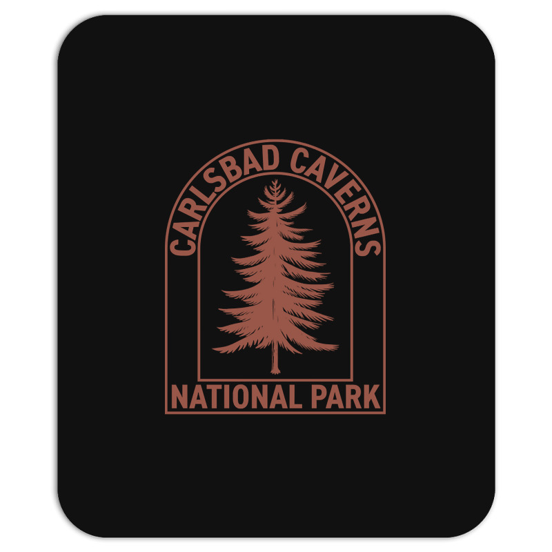 Carlsbad Caverns National Park New Mexico Vintage Tree Mousepad | Artistshot