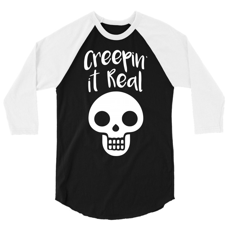 Creepin It Real 3/4 Sleeve Shirt | Artistshot