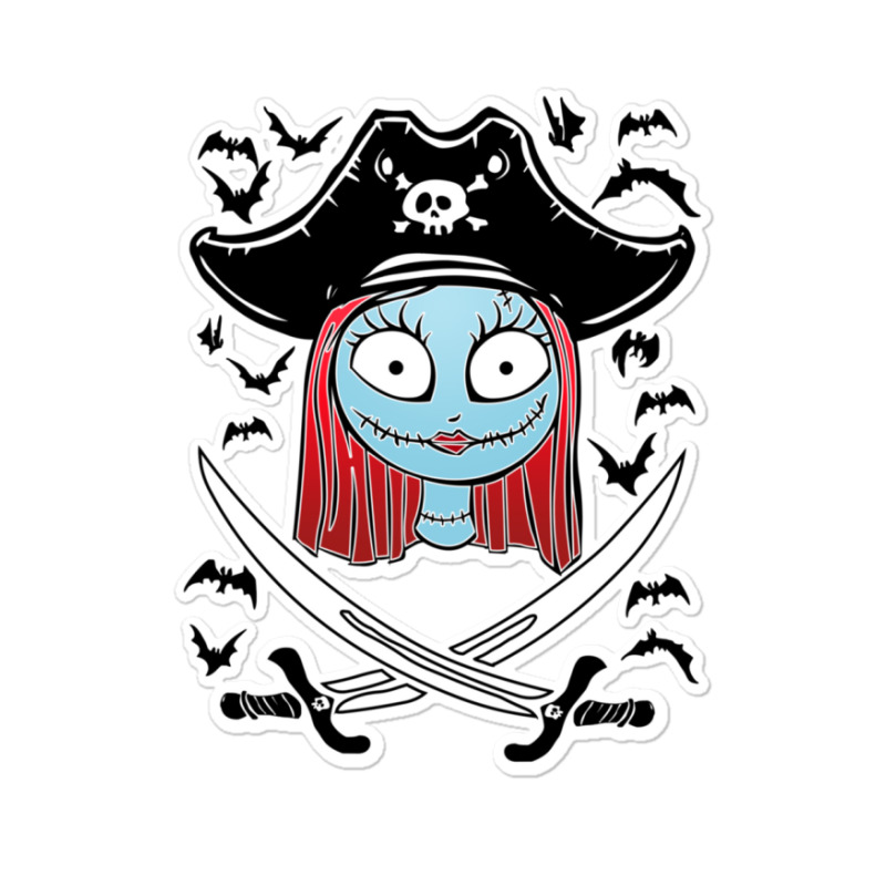 Captain Sally Crossed Swords Sticker | Artistshot