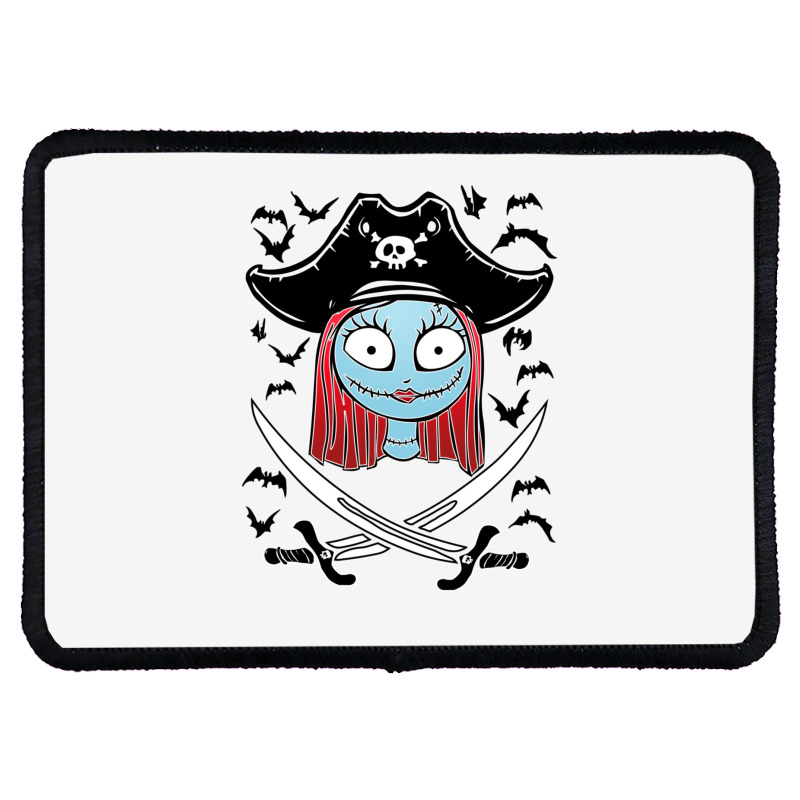 Captain Sally Crossed Swords Rectangle Patch | Artistshot