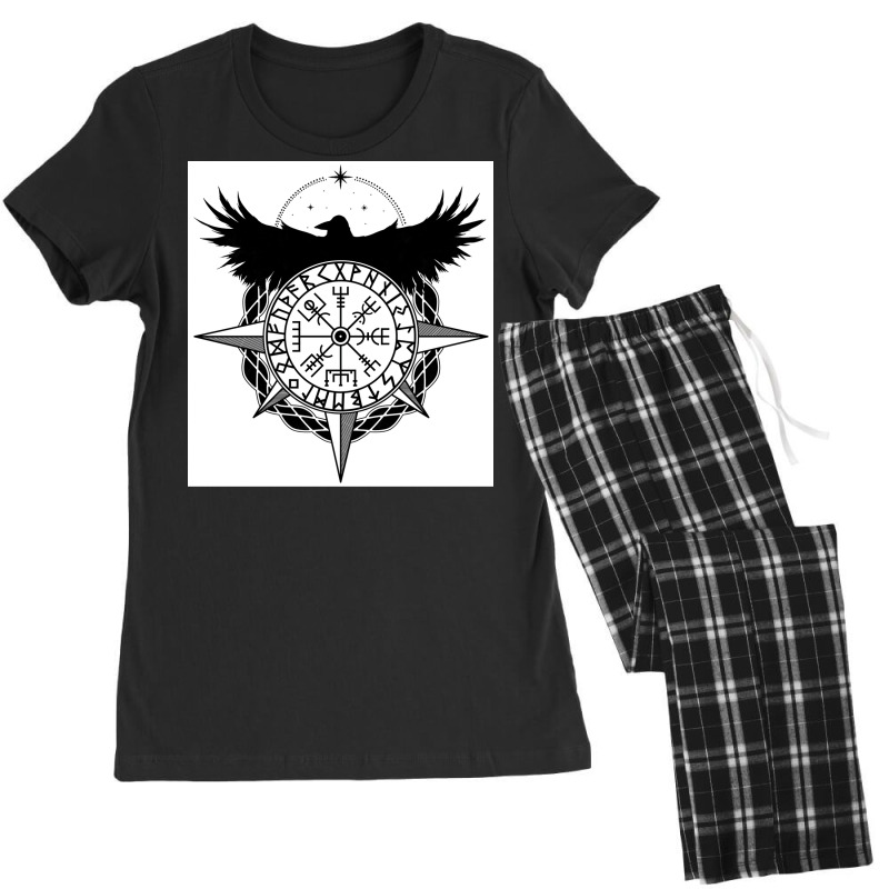 Viking Fate Vegvisir  Music Travel Women's Pajamas Set by litkenowickj | Artistshot