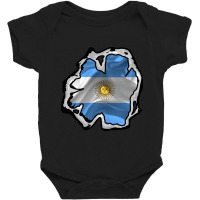 Argentina Flag Unik Baby Bodysuit | Artistshot