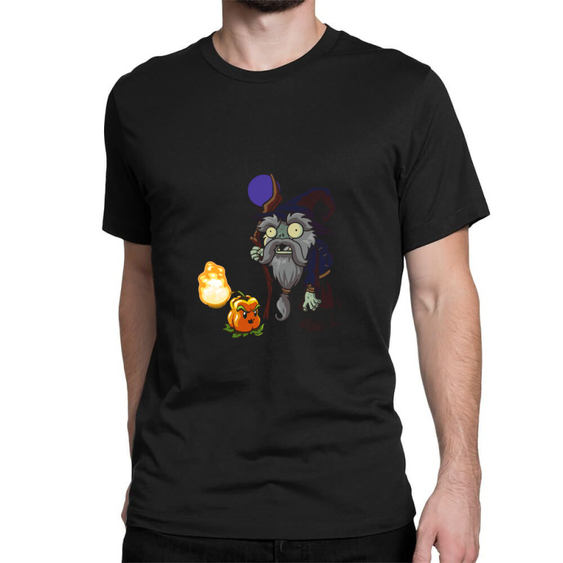 Plants Vs Zombies  Merlin Classic T-shirt | Artistshot